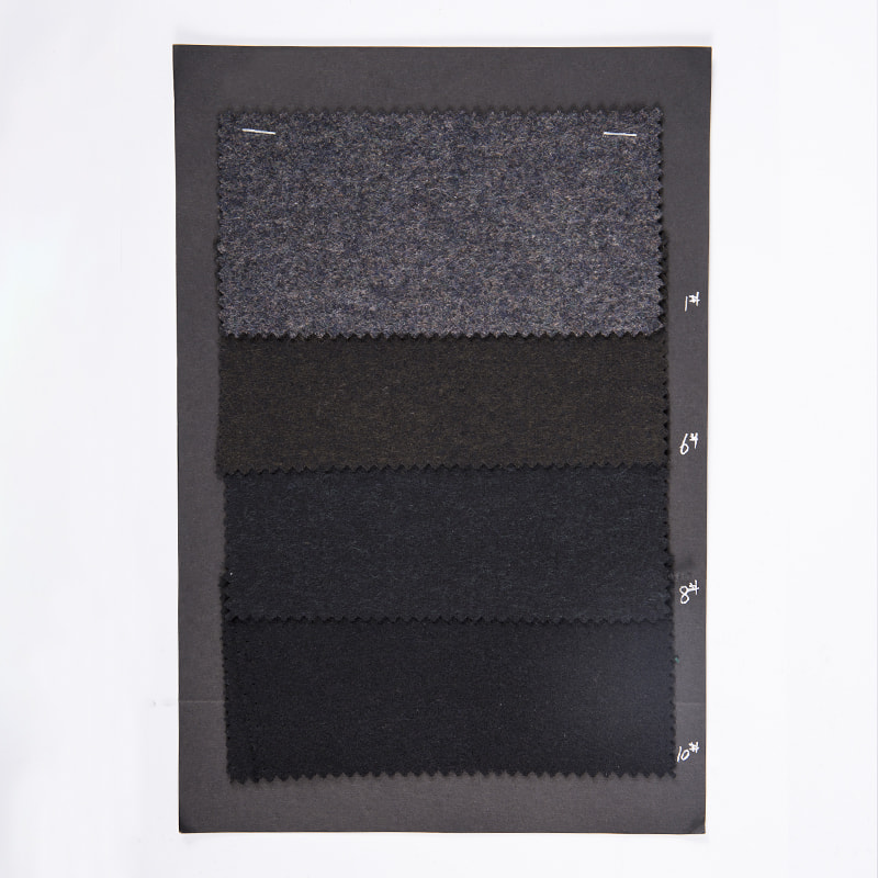 Telas feitas malha algodão da escova do jacquard do poliéster para os revestimentos AJ225-1/6/8/10 dos homens