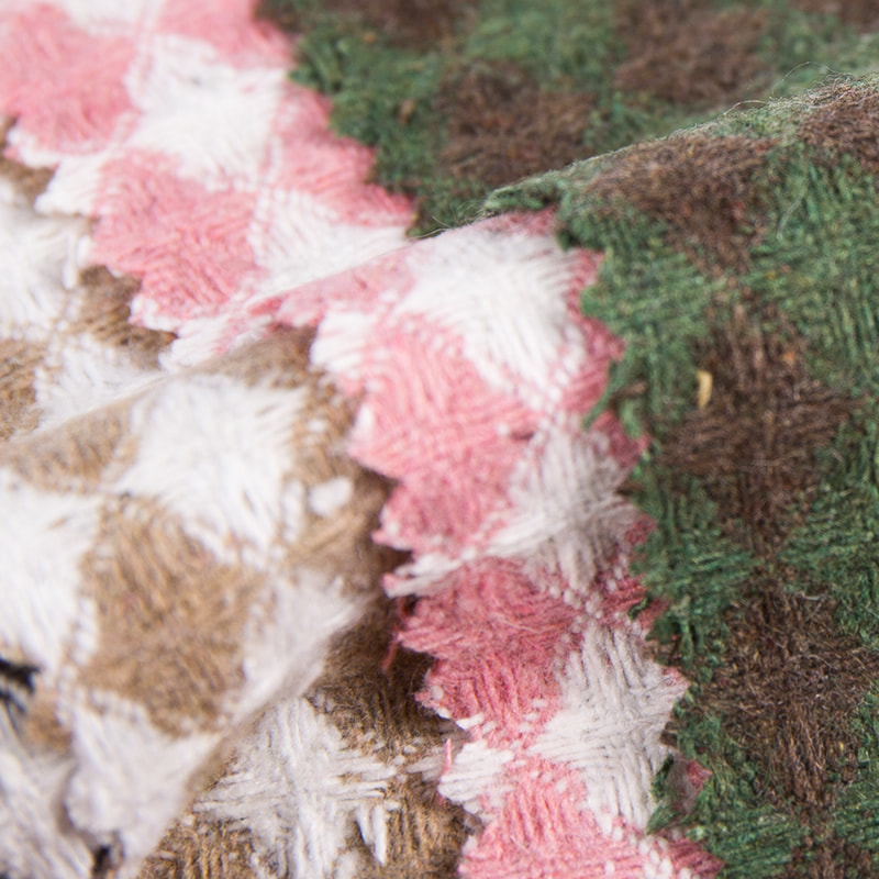 Tecido jacquard com padrão diamante 2188