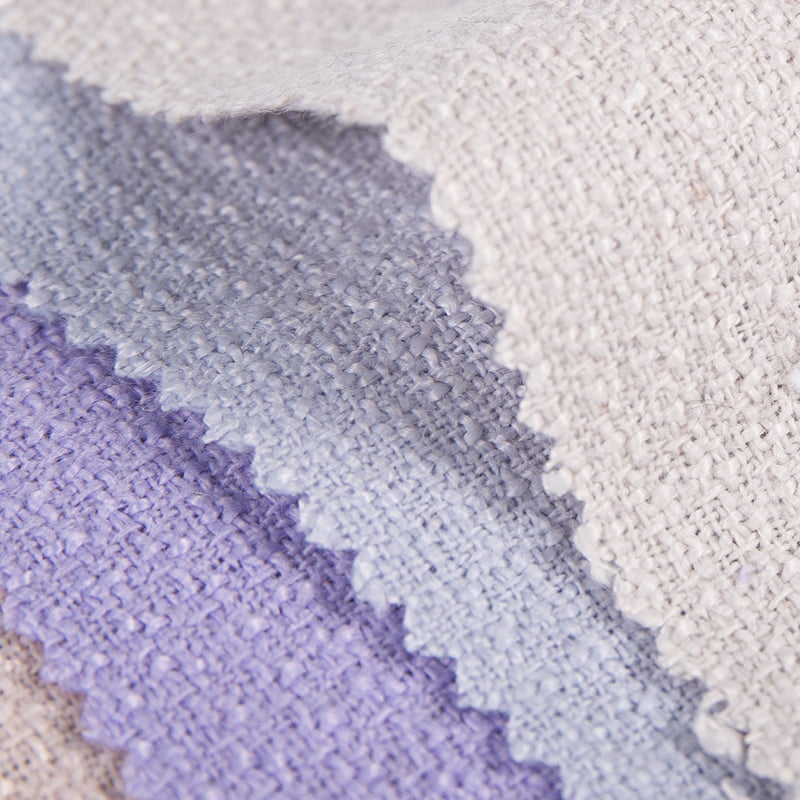 Tecido jacquard tweed multicolorido em relevo para suéter 2408