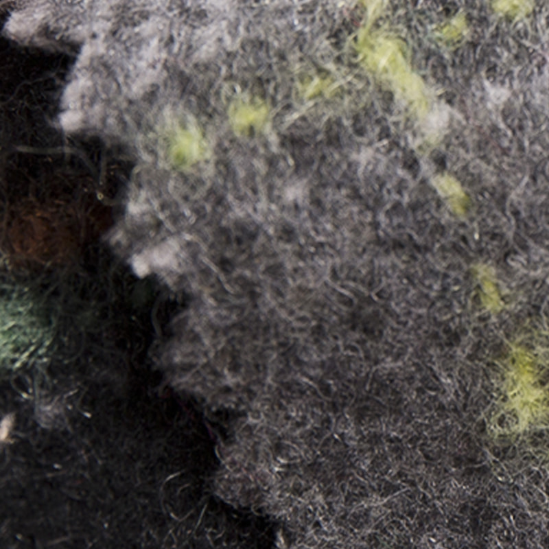 Escove a tela química da xadrez da fibra de lãs da vidraça para a roupa 2506