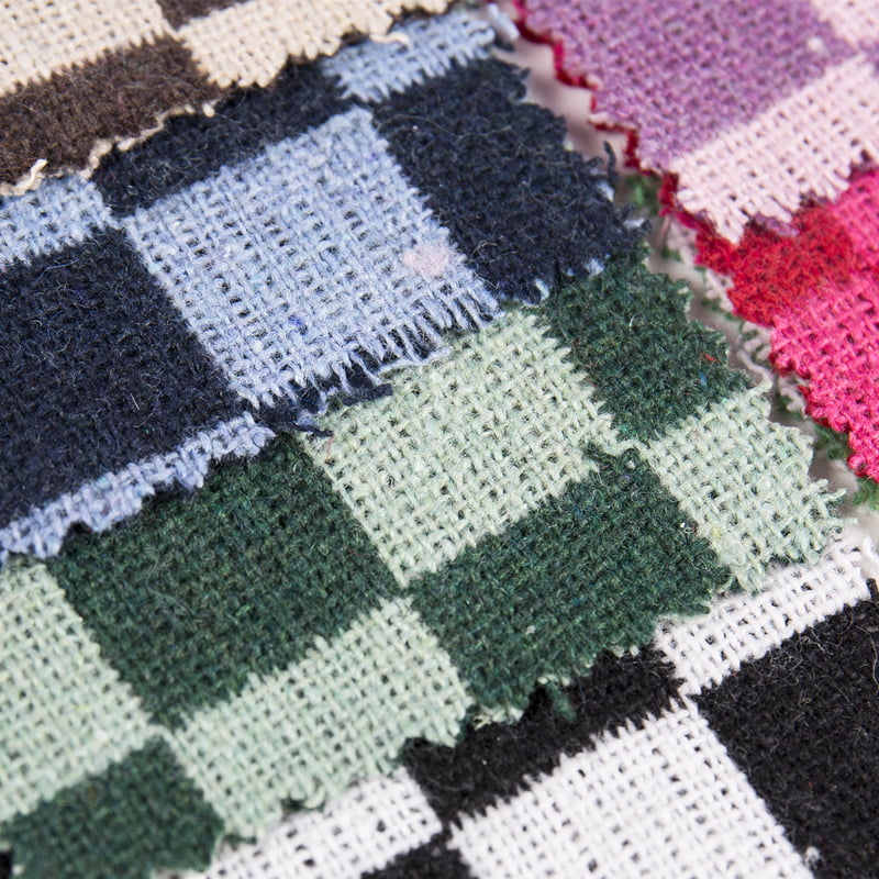 Vichy Tecido Xadrez Tweed Colorido 10% Lã 90% Fibra Química 2537