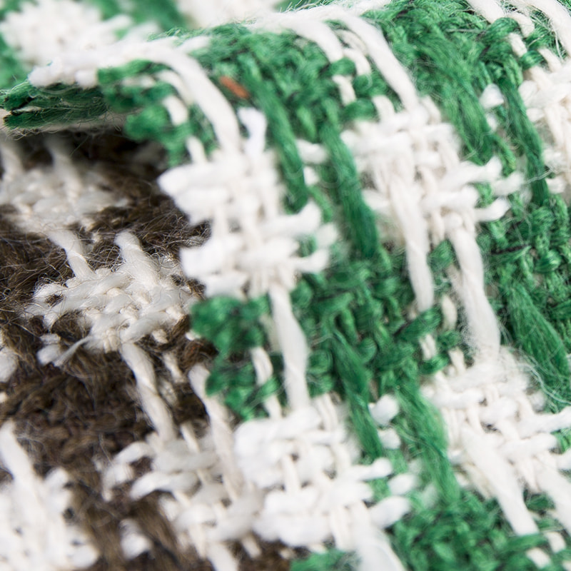 Tecido Tweed Vichy 30% Lã 70% Fibra Química 2539