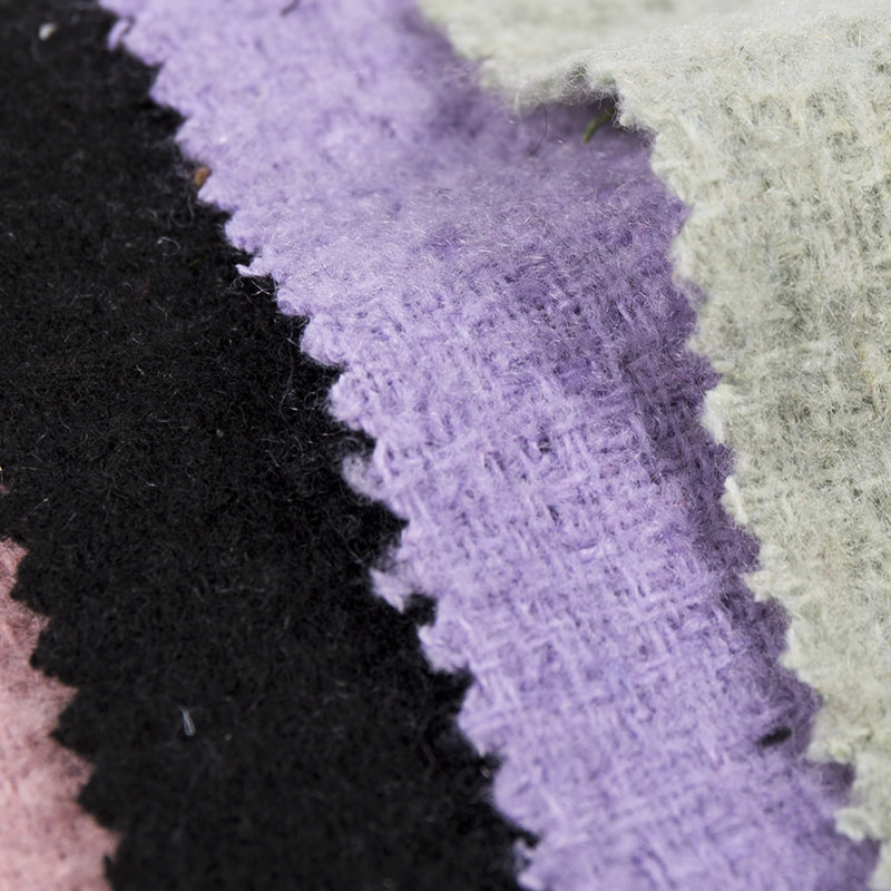 Nova escova de moda tecido de tweed de lã de pelúcia 2816