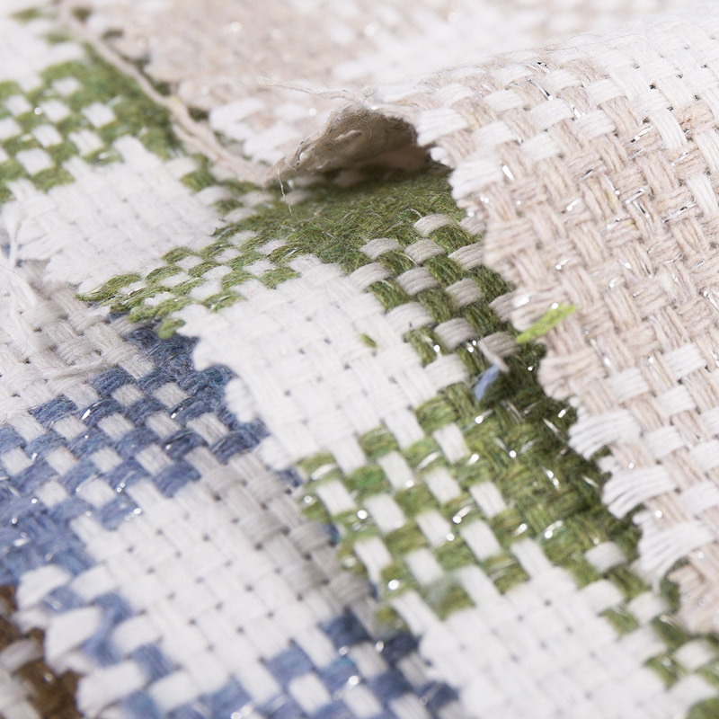 Tecido Tweed de Fibra Química Vichy Sliver 2965