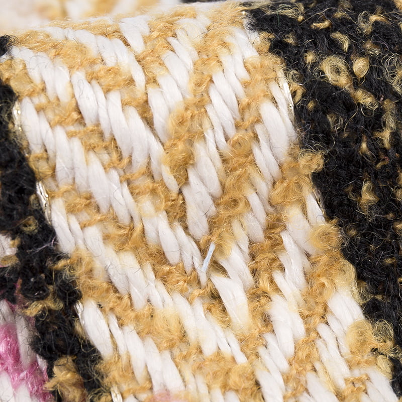 Tecido Jacquard Espinha de Lã Tweed Grosso 3120