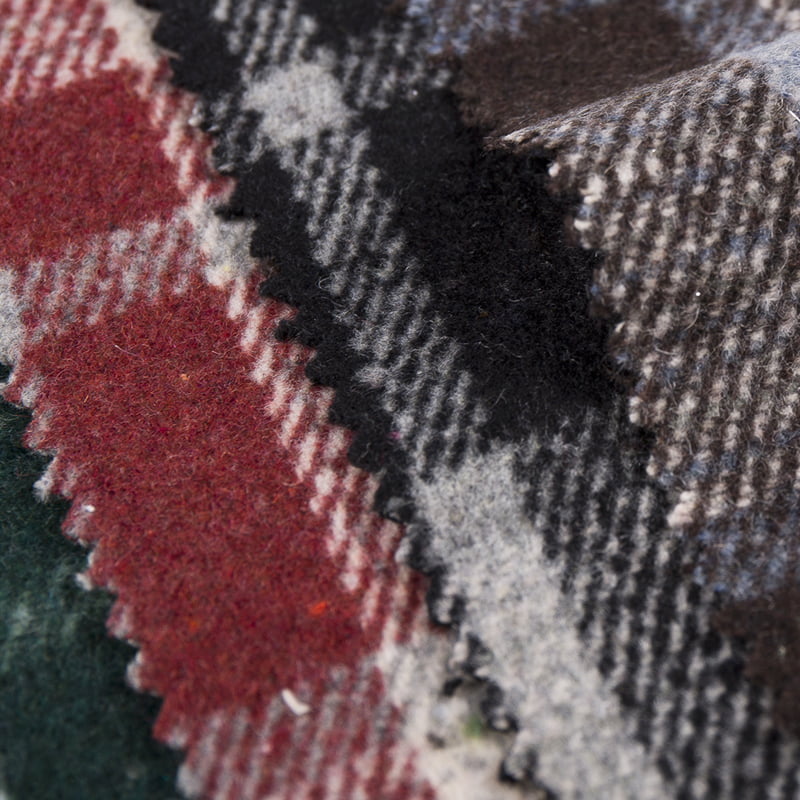 Tecido Xadrez Multicolorido Lã Tweed 3508