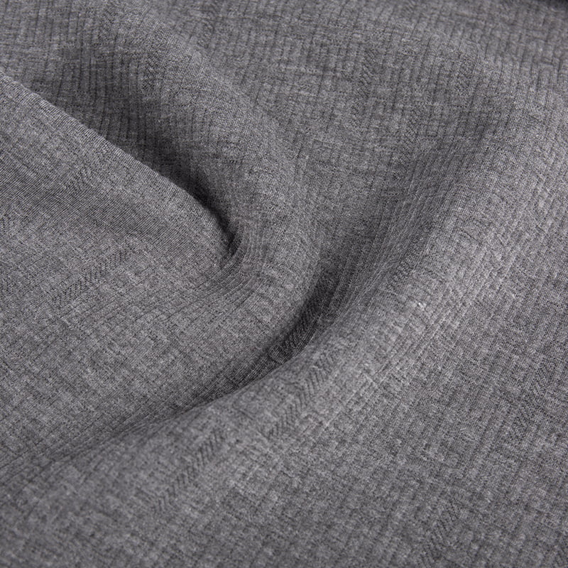 Os quadros gravados fizeram malha tecidos do Sportswear do Spandex da viscose do poliéster do jacquard para a roupa AW23025