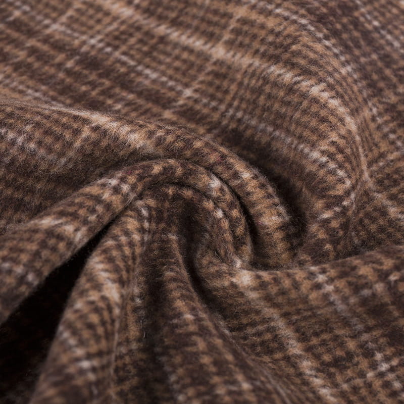 Tela tecida poliéster de Houndstooth 100% da verificação do desgaste da escola do terreno para a roupa ZZH24006