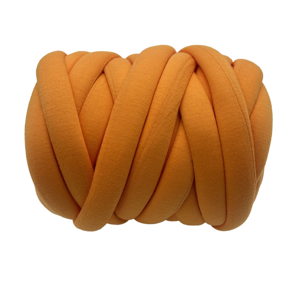 Fios volumosos do tapete do tubo do t-shirt do poliéster 2cm para estofamento